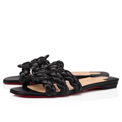 Sandalias Marmela Christian Louboutin Mujer - Negros - 1215008J289